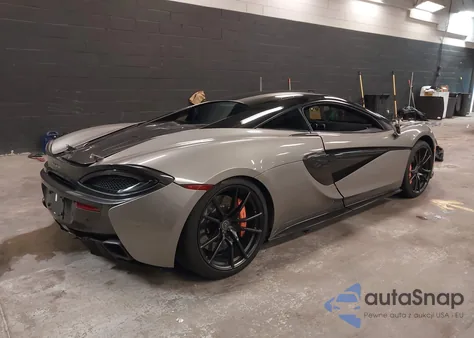 2016 Mclaren 570S из США, поврежденный, VIN SBM13DAA5GW000634